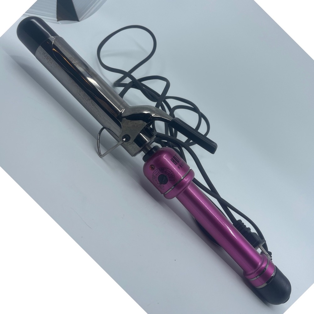 Hot Tools Professional 14 Inch Pink‎ Curling Iron Wand HPK45